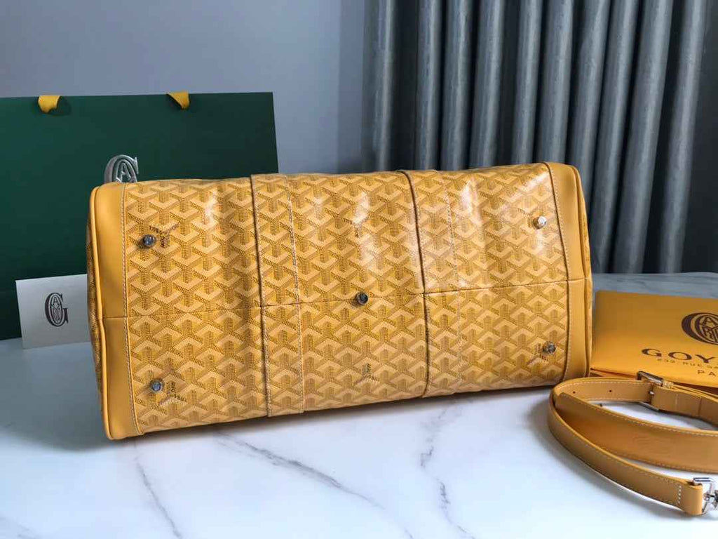 Goyard Croisiere 50 Travel Bag GY020292 Yellow