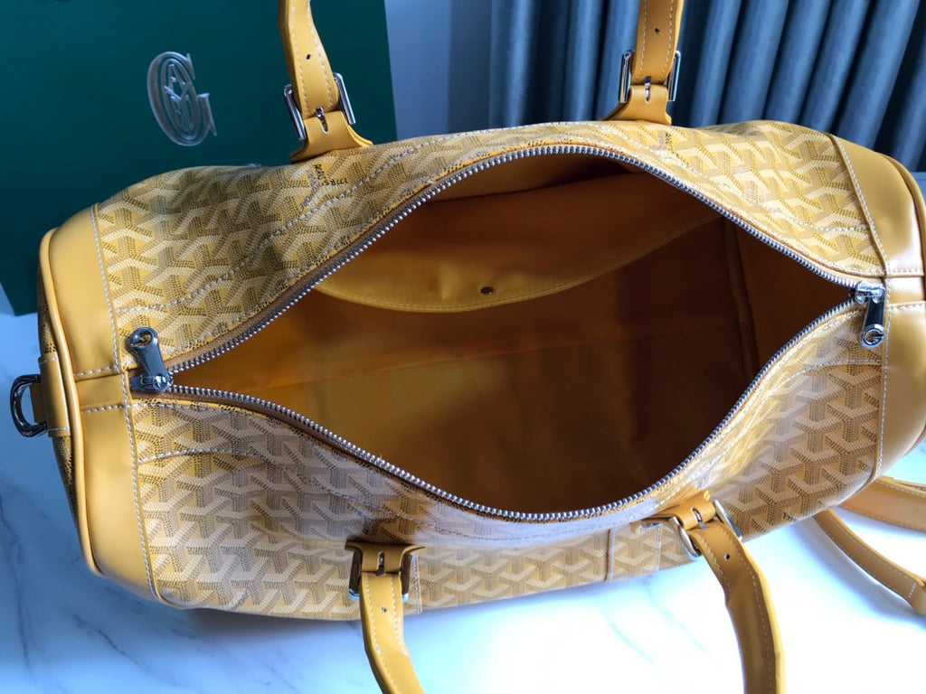 Goyard Croisiere 50 Travel Bag GY020292 Yellow