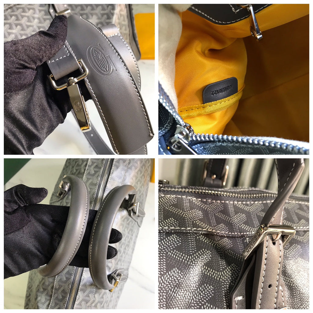 Goyard Croisiere 50 Travel Bag GY020292 Dark Gray