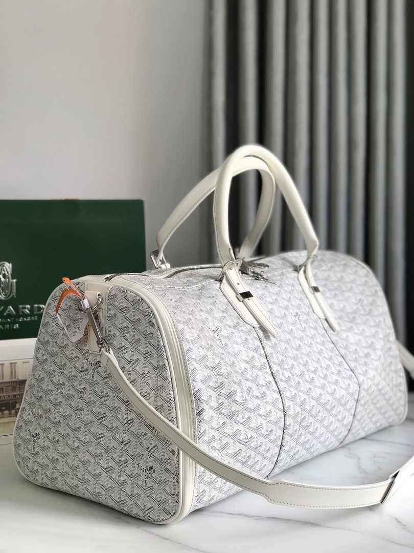 Goyard Croisiere 50 Travel Bag GY020292 White