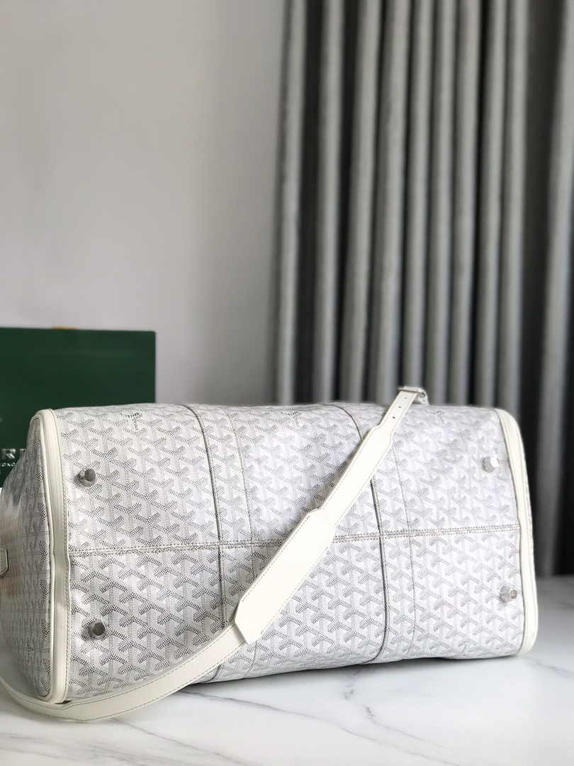 Goyard Croisiere 50 Travel Bag GY020292 White