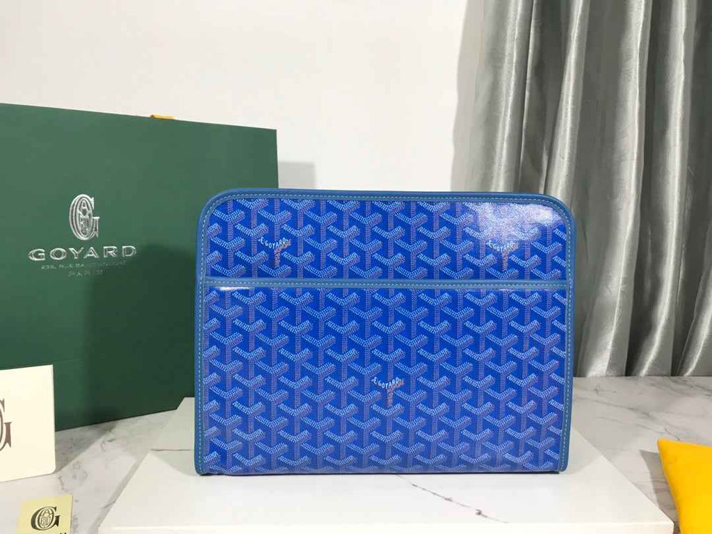 Goyard Jouvence GM Toilet Bag GY020208 Blue