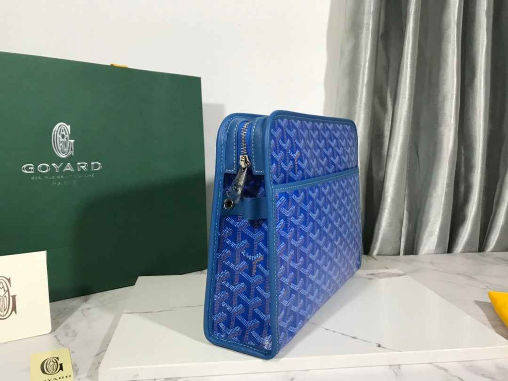 Goyard Jouvence GM Toilet Bag GY020208 Blue