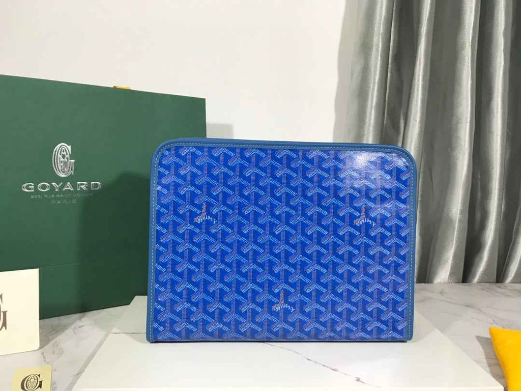 Goyard Jouvence GM Toilet Bag GY020208 Blue