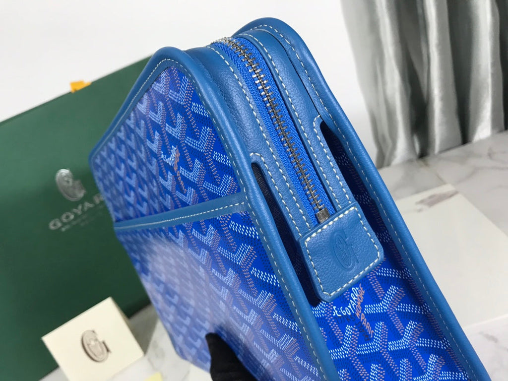 Goyard Jouvence GM Toilet Bag GY020208 Blue
