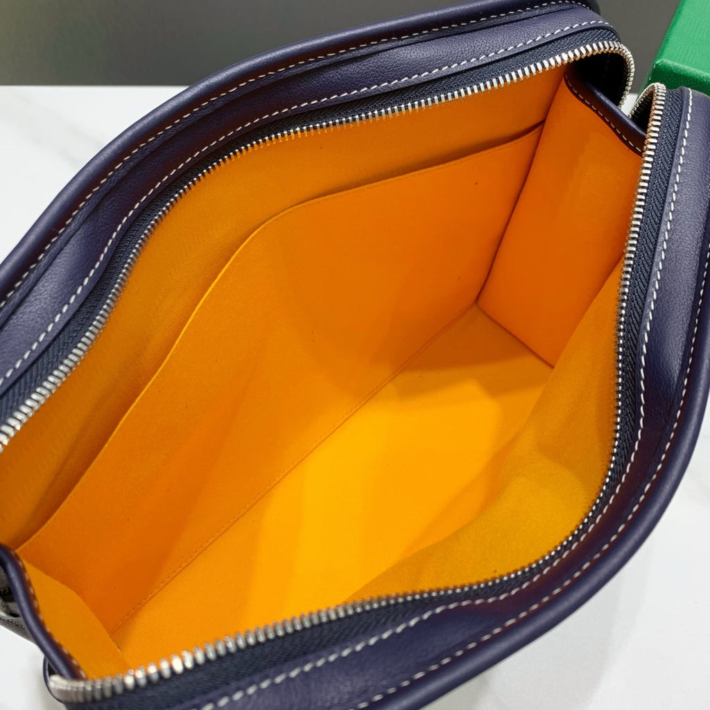 Goyard Jouvence GM Toilet Bag GY020208 Navy Blue