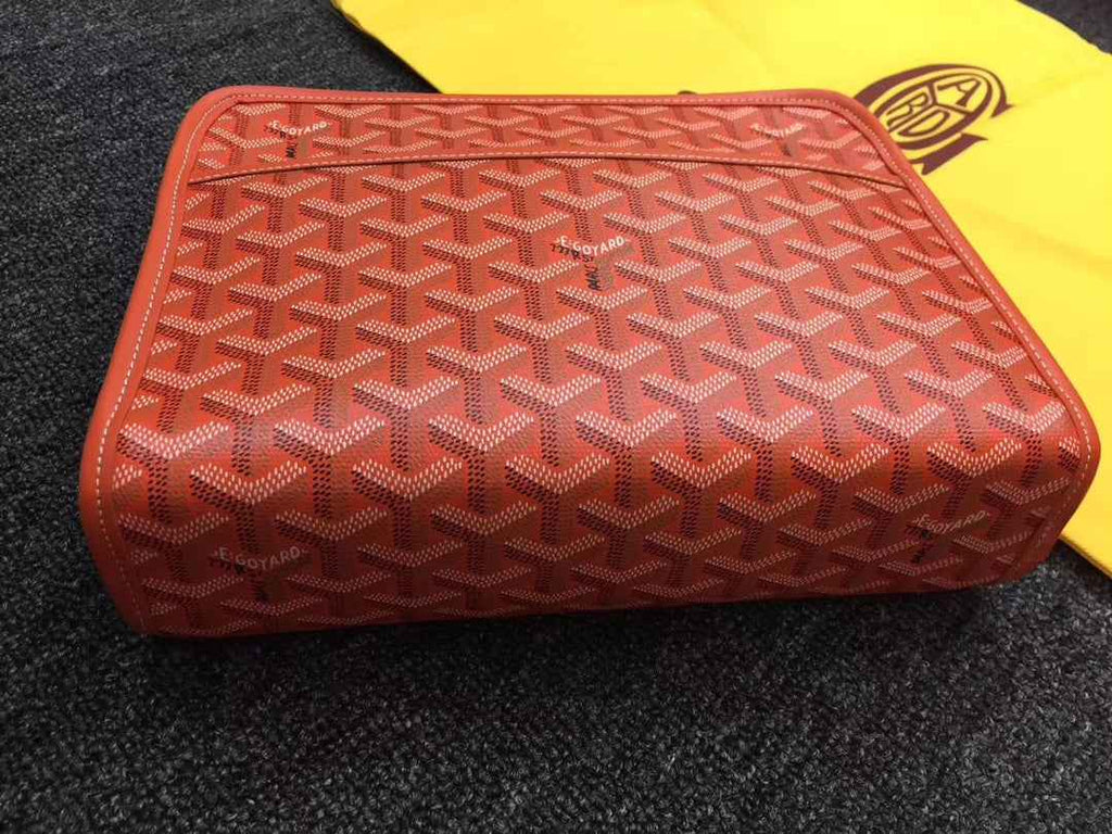 Goyard Jouvence GM Toilet Bag GY020208 Orange
