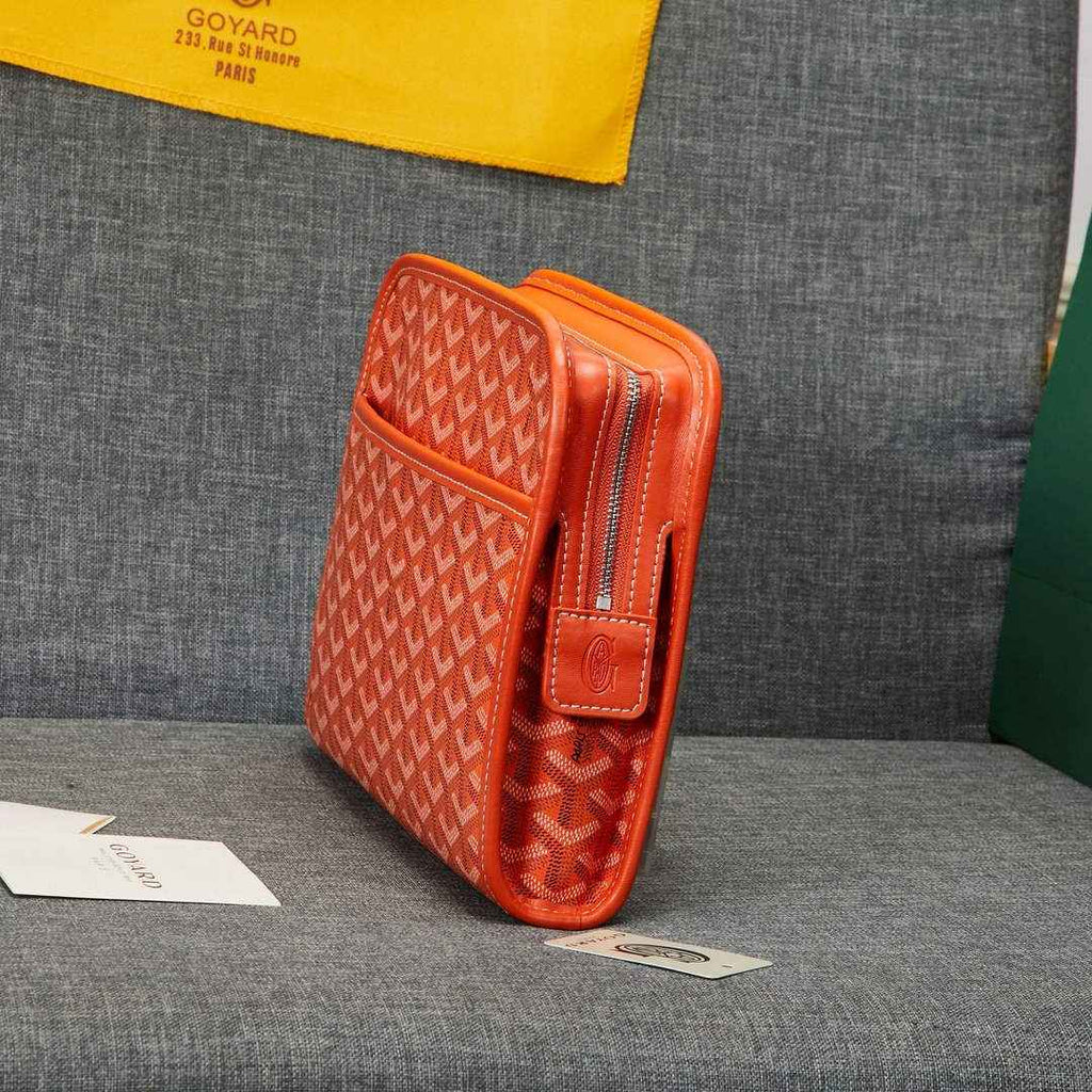 Goyard Jouvence MM Toilet Bag GY020207 Orange