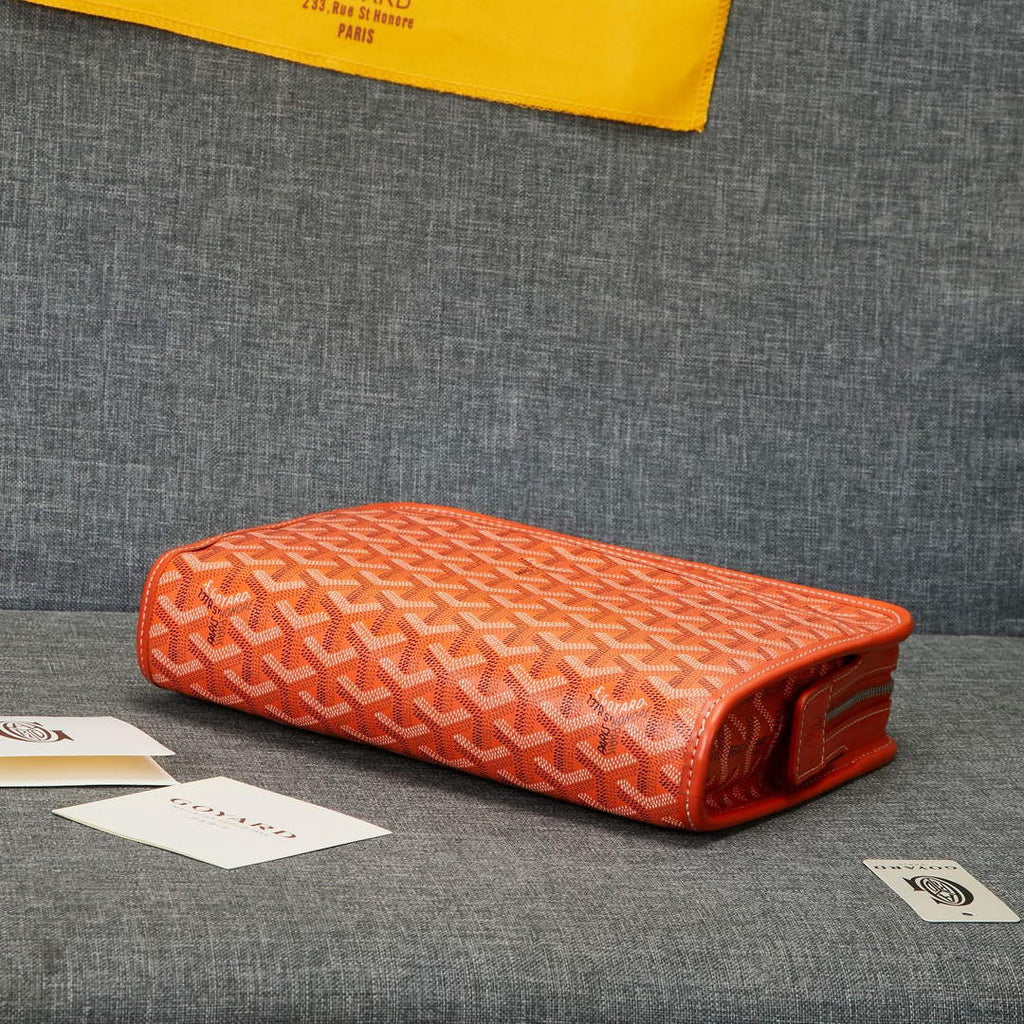 Goyard Jouvence MM Toilet Bag GY020207 Orange