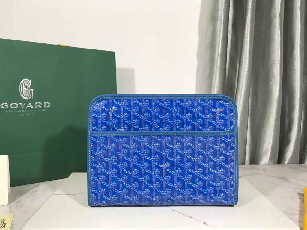 Goyard Jouvence MM Toilet Bag GY020207 Blue