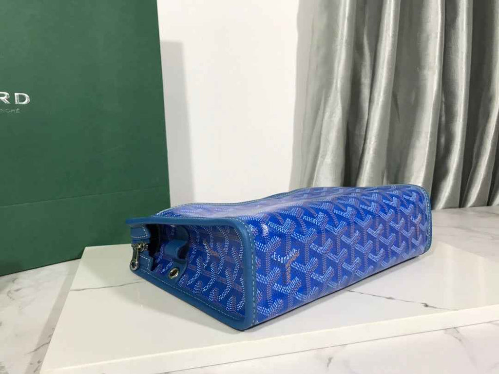 Goyard Jouvence MM Toilet Bag GY020207 Blue