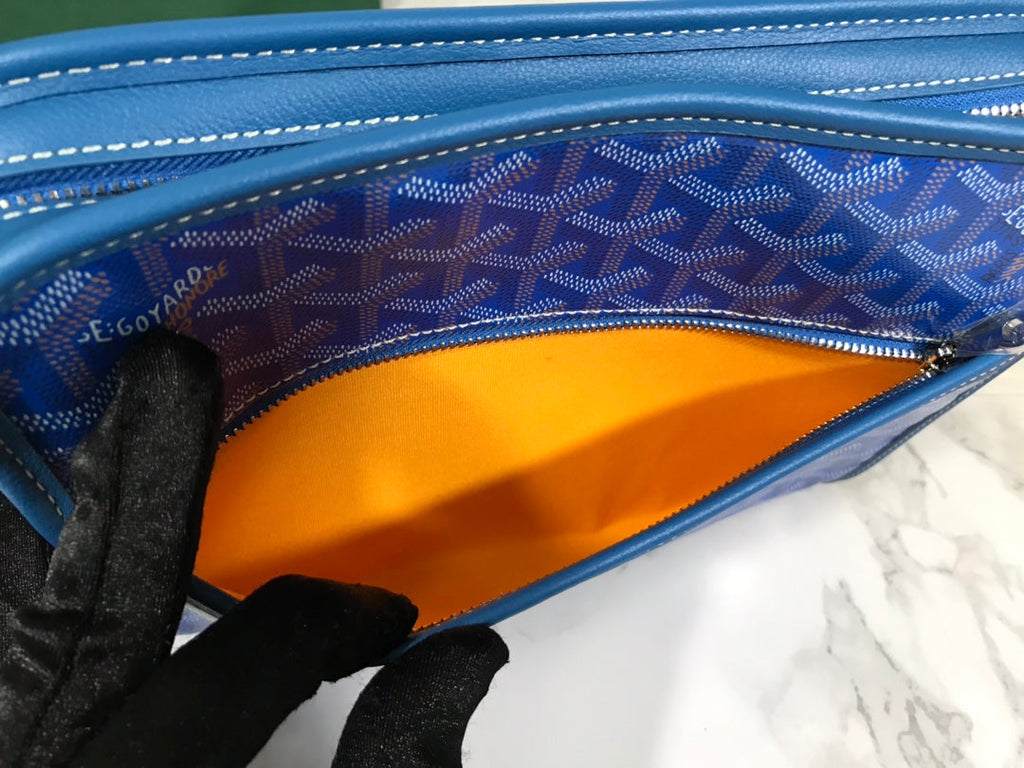 Goyard Jouvence MM Toilet Bag GY020207 Blue