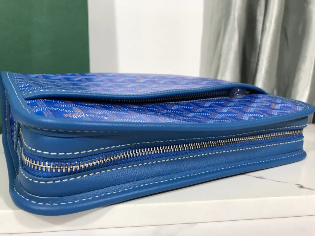 Goyard Jouvence MM Toilet Bag GY020207 Blue