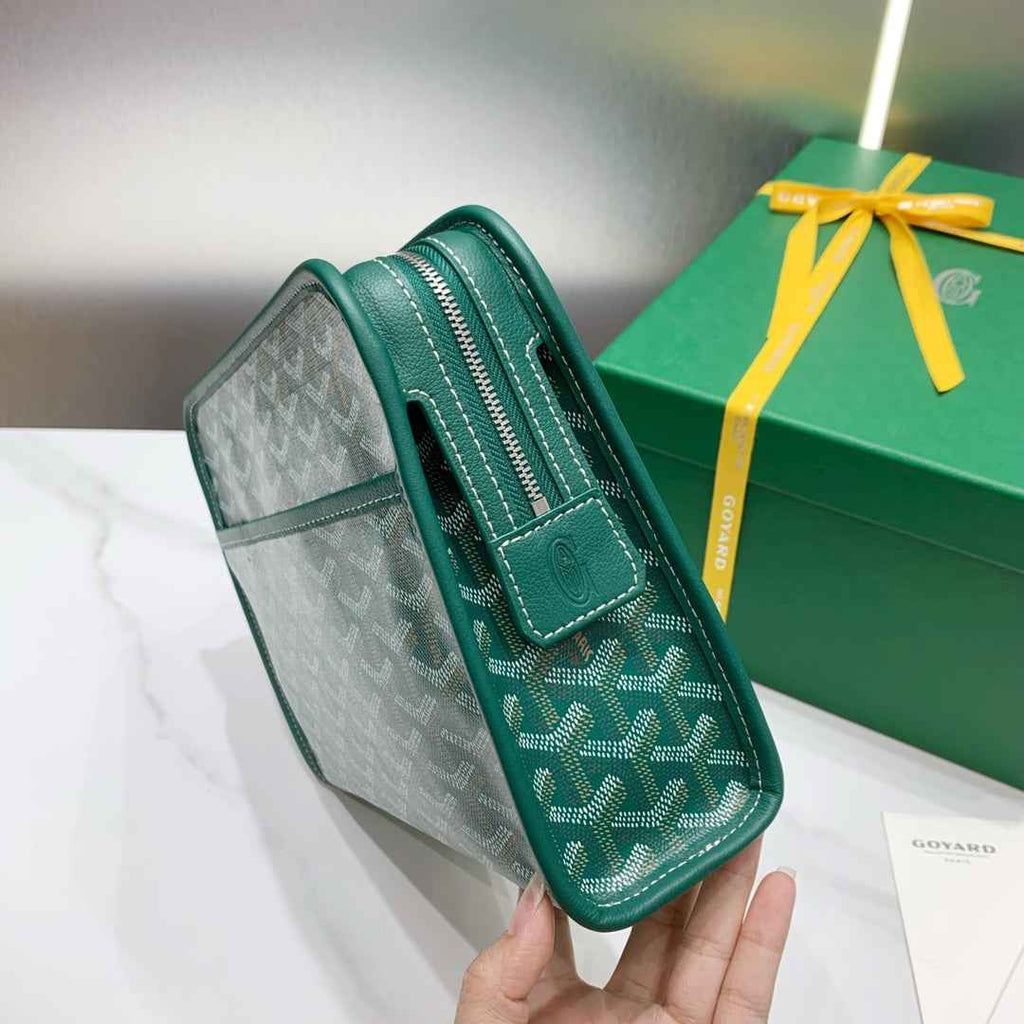 Goyard Jouvence MM Toilet Bag GY020207 Green