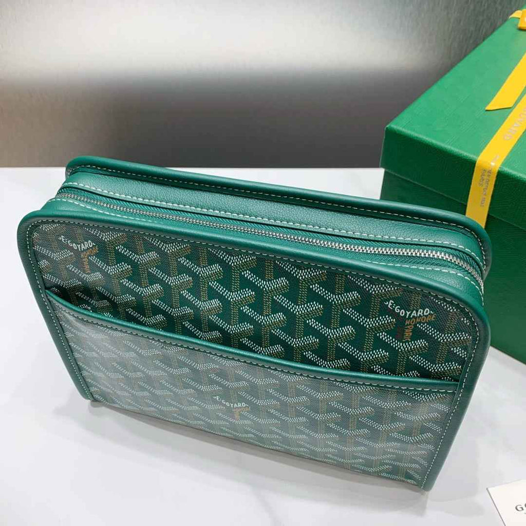 Goyard Jouvence MM Toilet Bag GY020207 Green