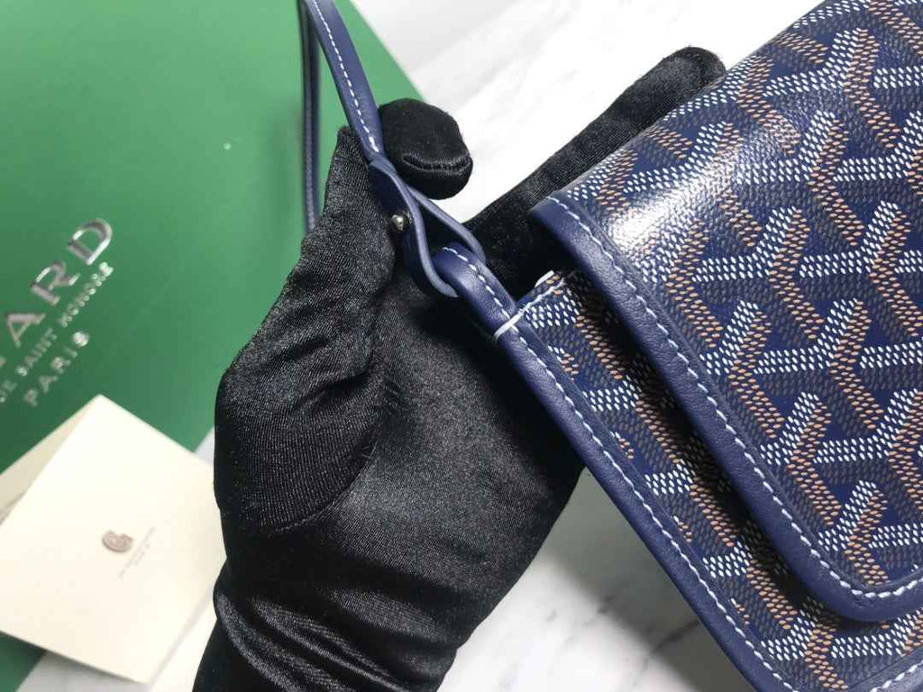 Goyard Plumet Pocket Wallet GY020188 Navy Blue