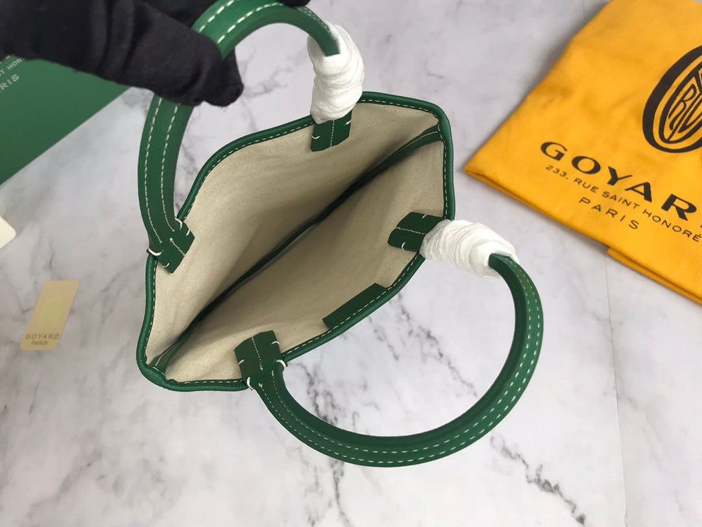 Goyard Poitiers Claire-Voie Bag GY020187 Green