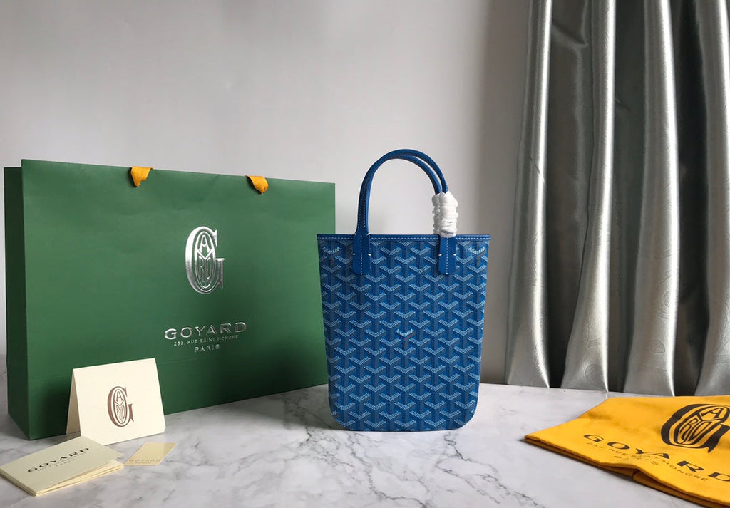 Goyard Poitiers Claire-Voie Bag GY020187 Blue