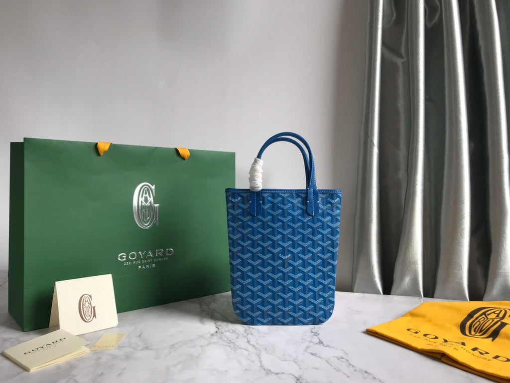 Goyard Poitiers Claire-Voie Bag GY020187 Blue
