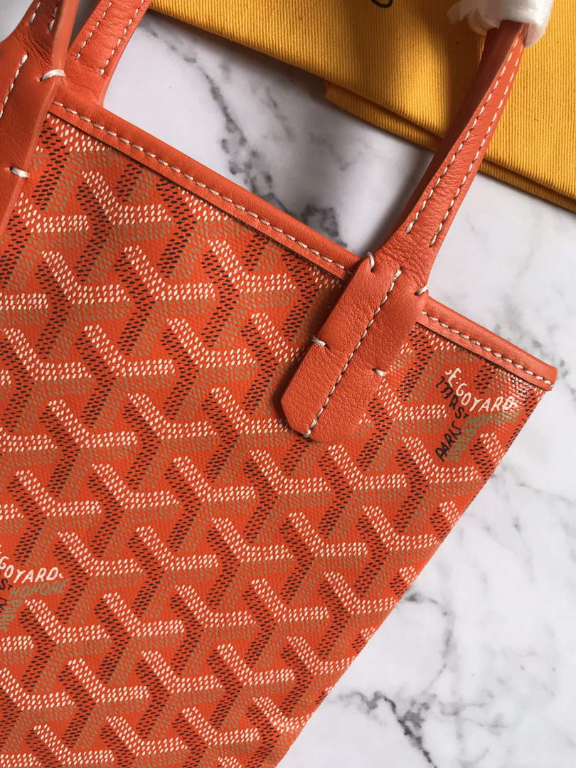 Goyard Poitiers Claire-Voie Bag GY020187 Orange