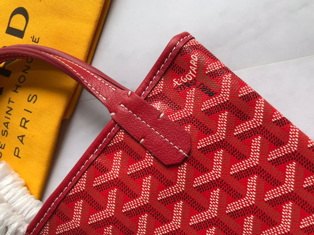 Goyard Poitiers Claire-Voie Bag GY020187 Red