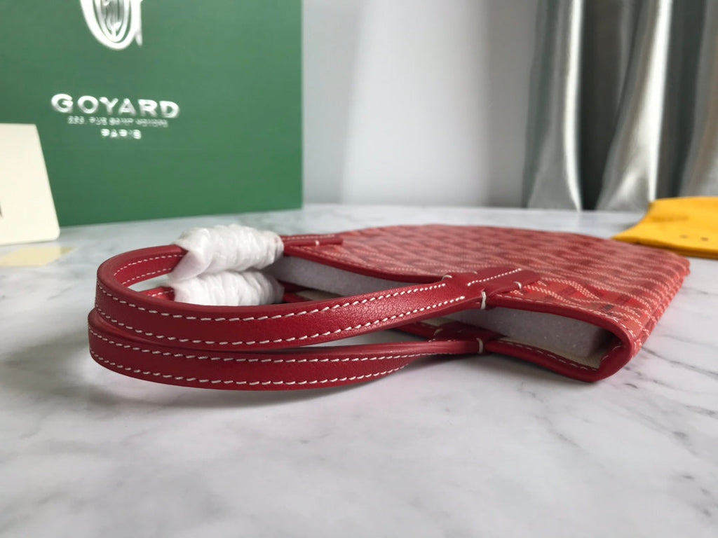 Goyard Poitiers Claire-Voie Bag GY020187 Red