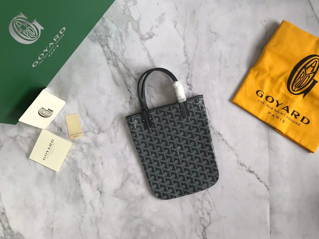 Goyard Poitiers Claire-Voie Bag GY020187 Gray