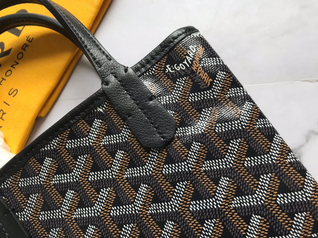 Goyard Poitiers Claire-Voie Bag GY020187 Black