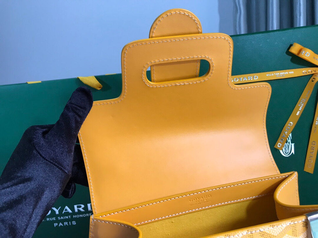Goyard Saïgon PM Tote Bag GY020280 Yellow