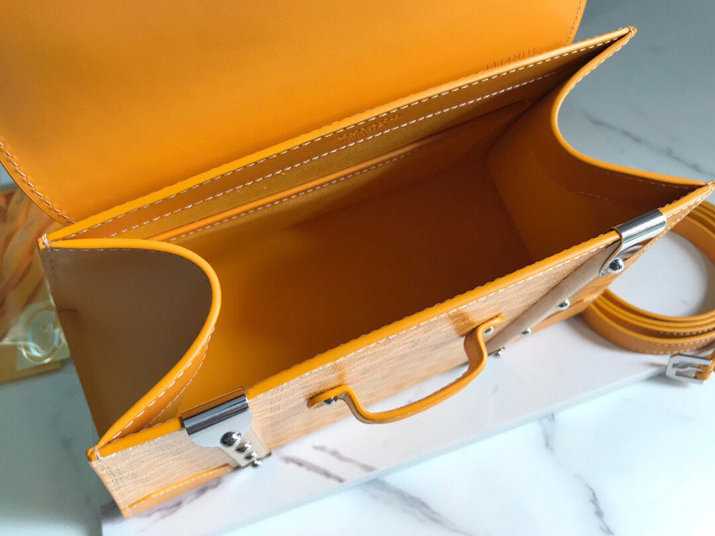 Goyard Saïgon PM Tote Bag GY020280 Yellow