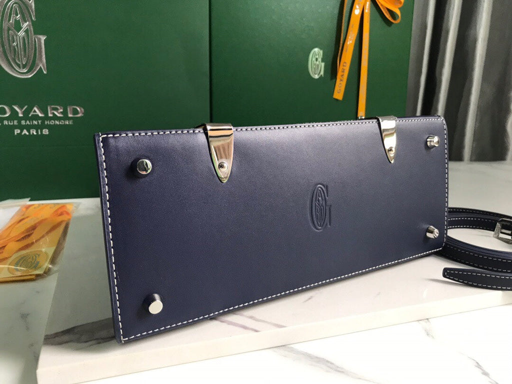 Goyard Saïgon PM Tote Bag GY020280 Navy Blue