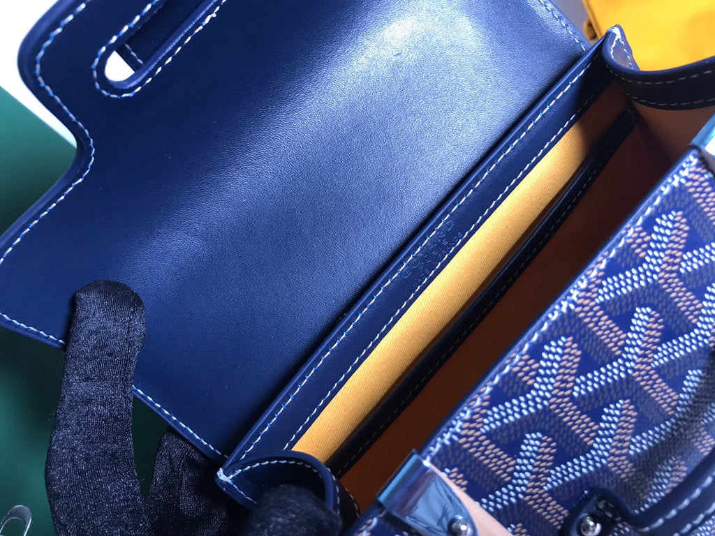 Goyard Saïgon Souple Mini Bag GY020192 Navy Blue