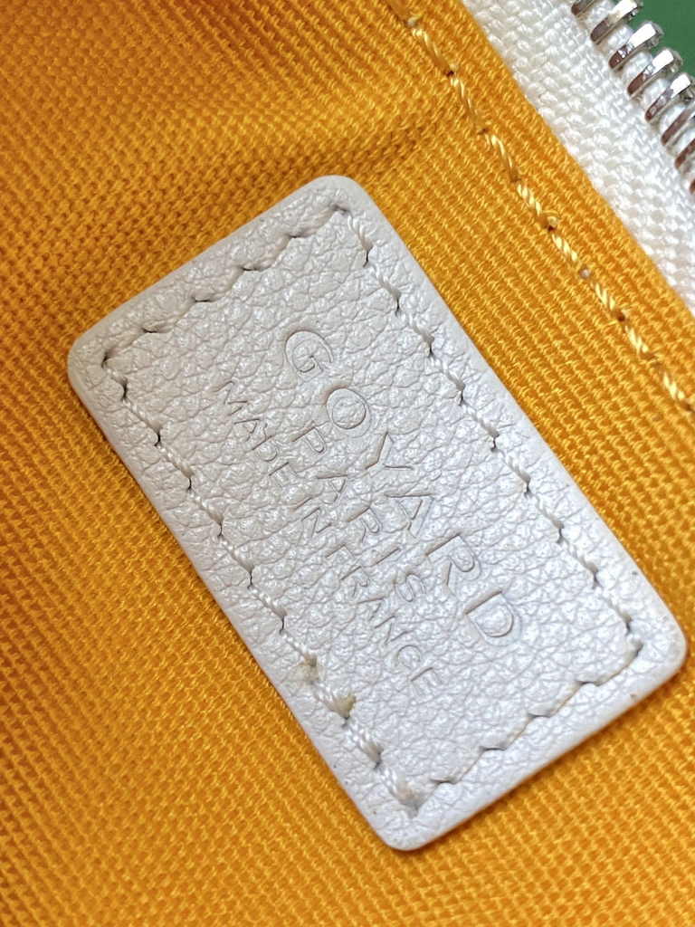 Goyard Sénat Nano Key Pouch 3317 White Goyardine Canvas