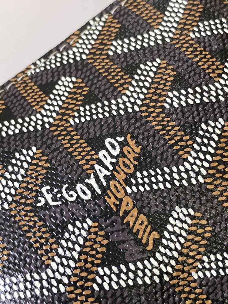 Goyard Sénat Nano Key Pouch 3317 Tan Goyardine Canvas
