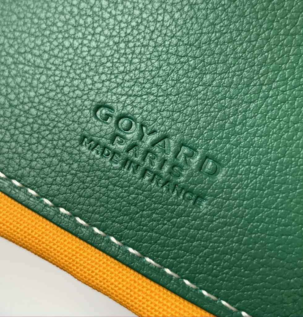 Goyard Sénat Nano Key Pouch 1061XS Green Goyardine Canvas