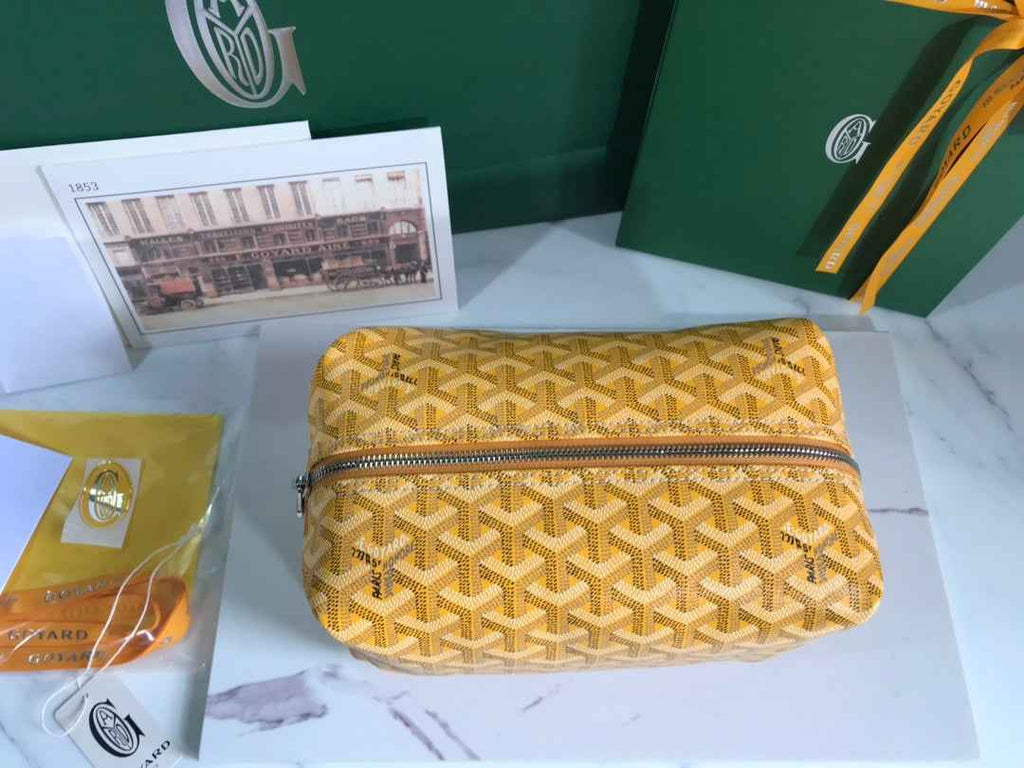 Goyard Toilet 25 Bag GY020590 Yellow