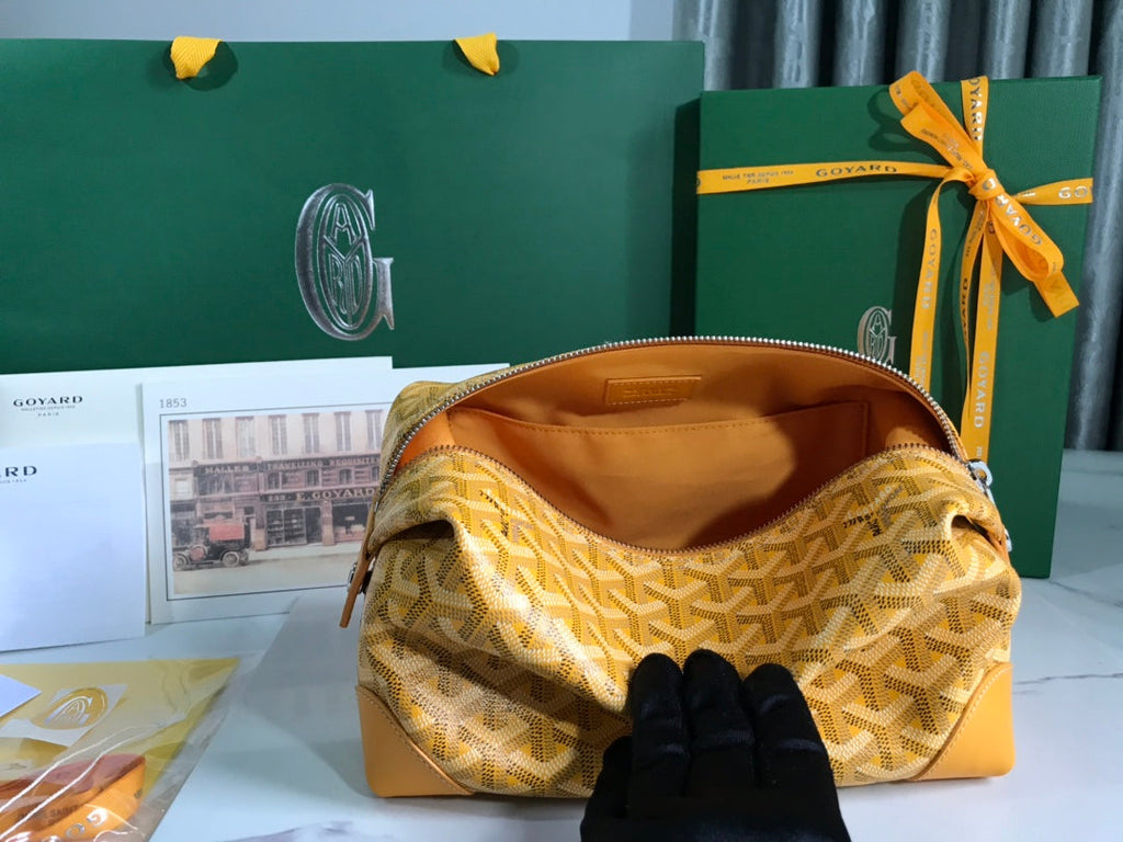 Goyard Toilet 25 Bag GY020590 Yellow