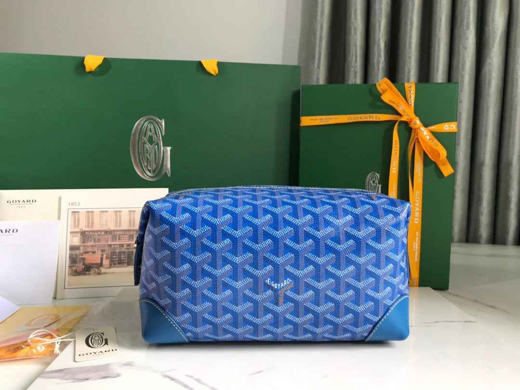 Goyard Toilet 25 Bag GY020590 Blue