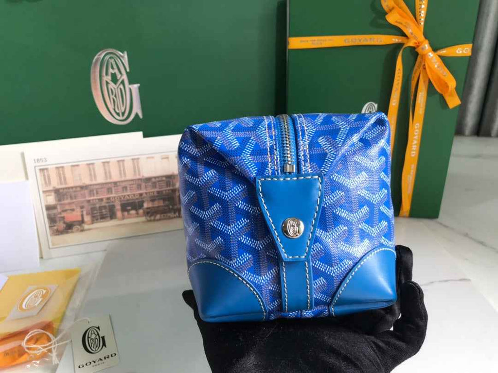 Goyard Toilet 25 Bag GY020590 Blue