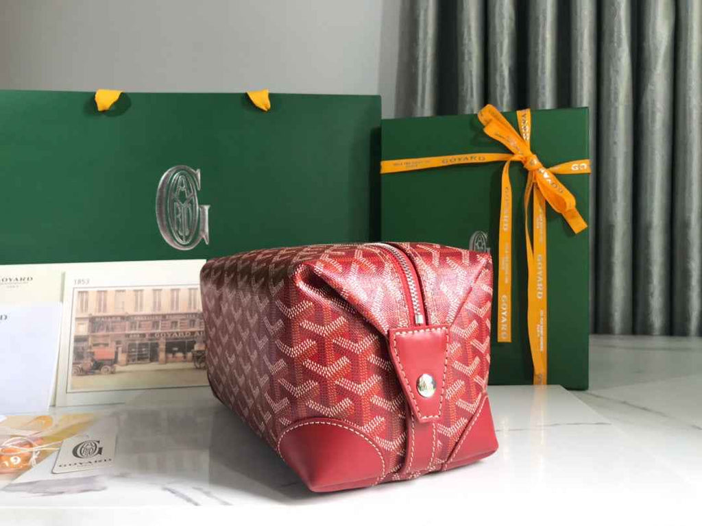 Goyard Toilet 25 Bag GY020590 Red
