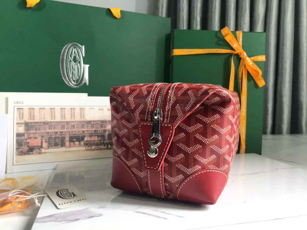 Goyard Toilet 25 Bag GY020590 Red