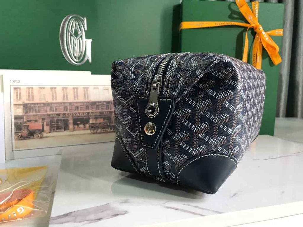 Goyard Toilet 25 Bag GY020590 Navy Blue