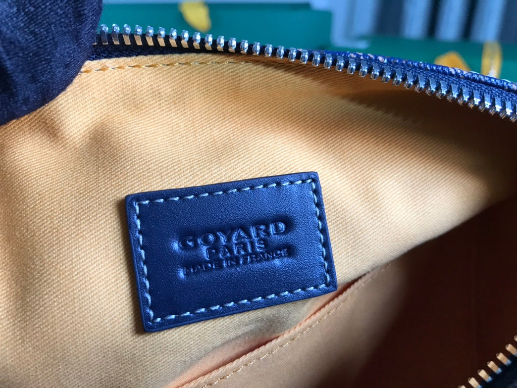 Goyard Toilet 25 Bag GY020590 Navy Blue
