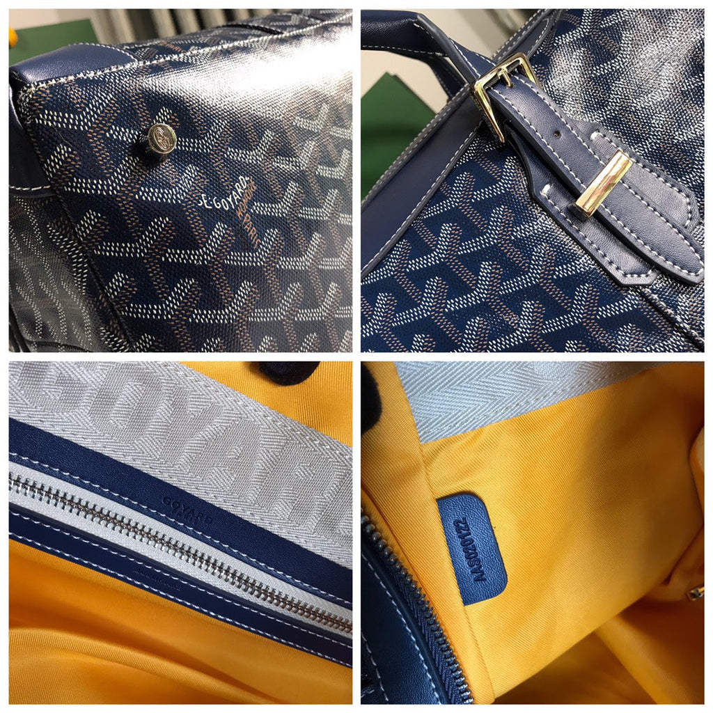 Goyard Travel 50 Bag GY020293 Navy Blue