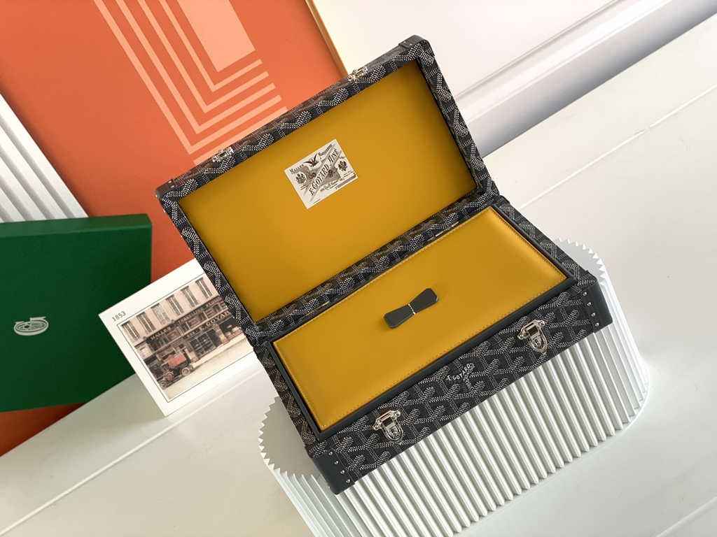 Goyard Travel bags Watch Case GY030290 Gray