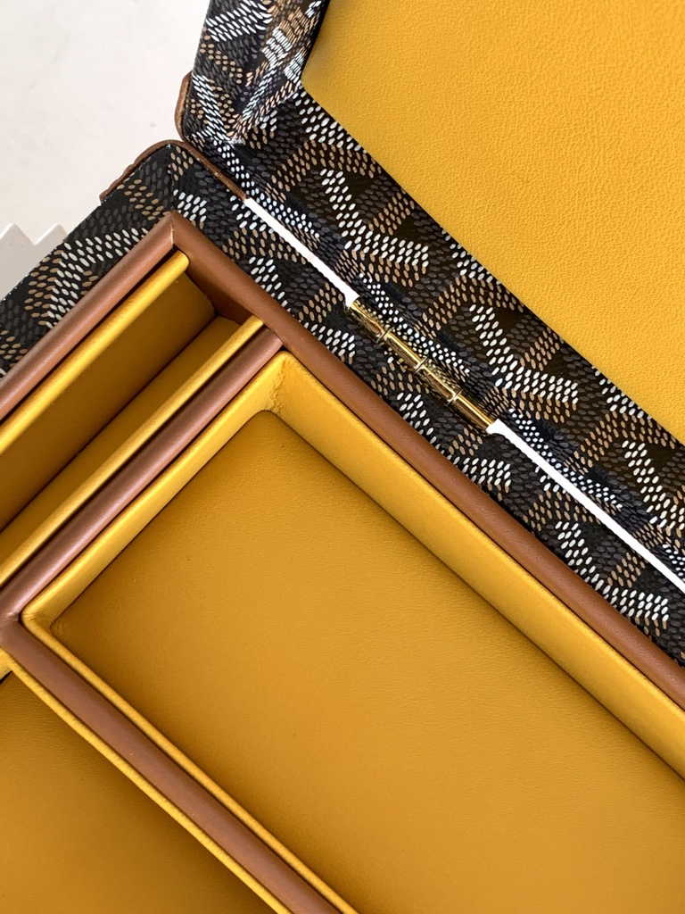 Goyard Travel bags Watch Case GY030290 Tan