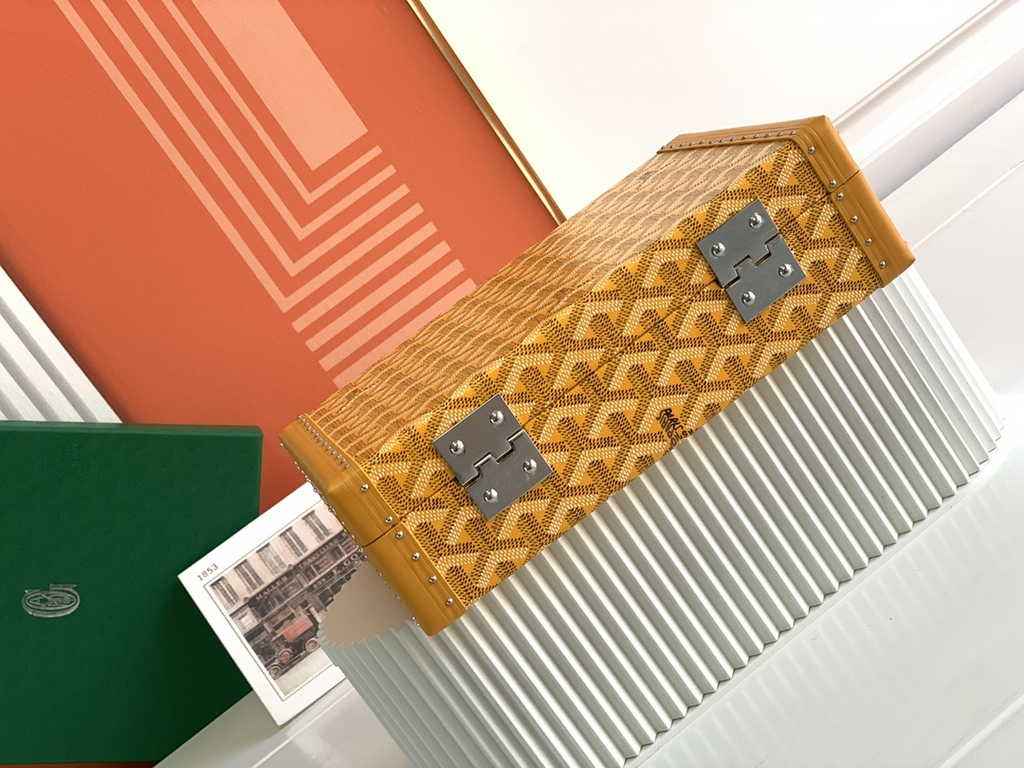 Goyard Travel bags Watch Case GY030290 Yellow