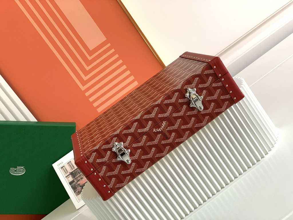 Goyard Travel bags Watch Case GY030290 Red