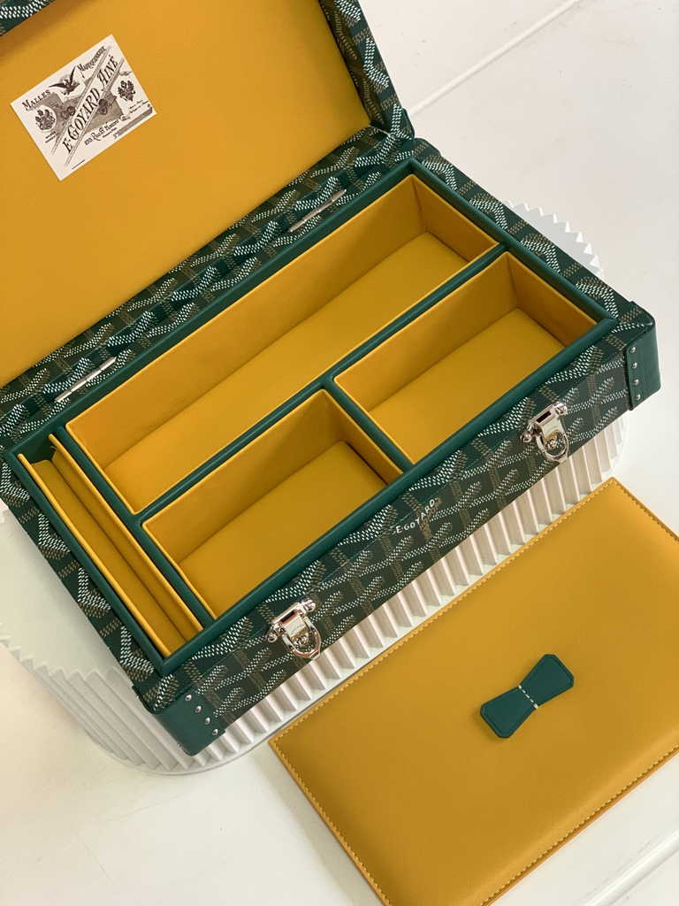 Goyard Travel bags Watch Case GY030290 Green