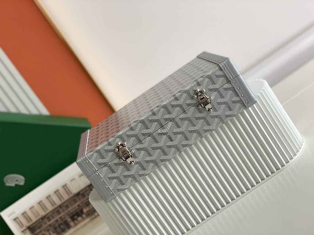 Goyard Travel bags Watch Case GY030290 Light Gray